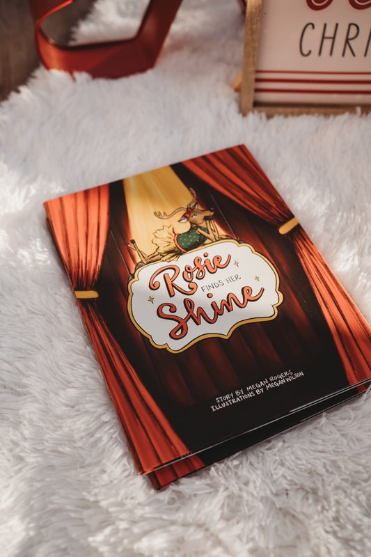 "Rosie Finds Her Shine" Hardcover Children's Book