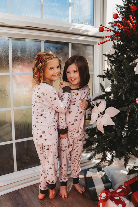 Stretchy Bamboo Rosie Kid Pajamas